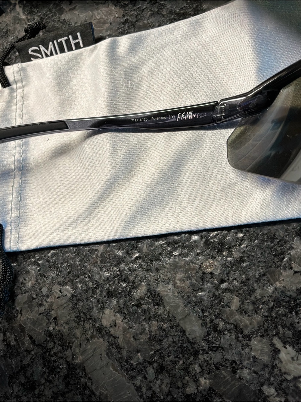 Smith Parallel Max 2 sunglasses crystal Mediterranean polarized - Picture 3 of 6